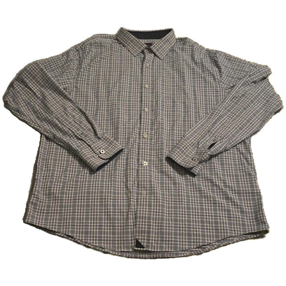 UNTUCKit 'Armand' long-sleeve plaid button up shirt